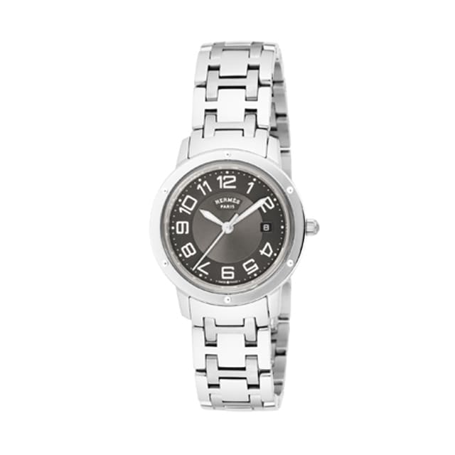 HERMES エルメス レディース 腕時計 クリッパー グレー CP1.310.230.4966: 腕時計｜ブランドショップハピネス