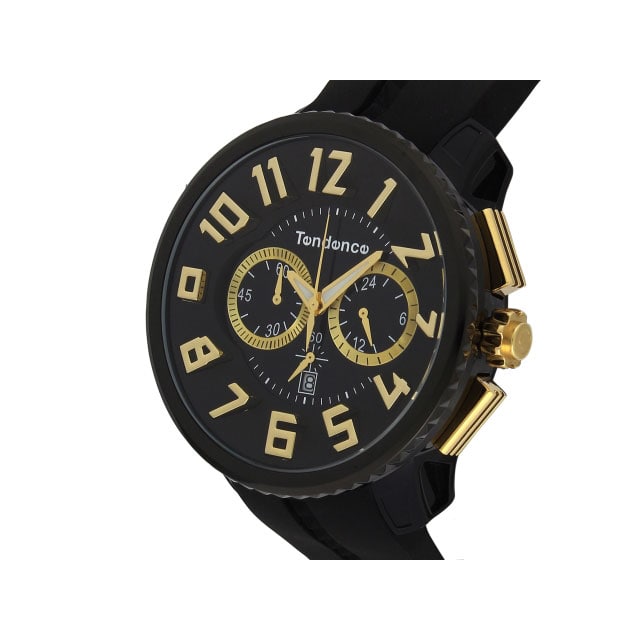テンデンス TENDENCE 腕時計 メンズ ガリバーラウンド ブラック TG460011