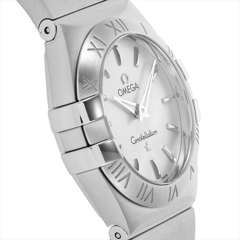 オメガ OMEGA 腕時計 レディース Constellation コンステレーション シルバー サテン仕上げモデル 123.10.27.60.02.001