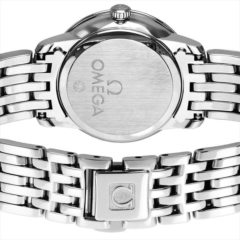 オメガ OMEGA 腕時計 レディース De Ville デ・ヴィル ホワイトパール 424.10.24.60.05.001