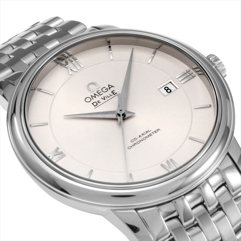 オメガ OMEGA 腕時計 メンズ De Ville デ・ヴィル シルバー 424.10.40.20.02.003