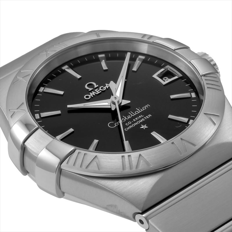 ブランドショップハピネス公式オンラインショップオメガ OMEGA 腕時計 メンズ Constellation コンステレーション ブラック