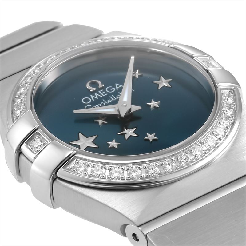 オメガ OMEGA 腕時計 レディース Constellation コンステレーション ブルー 123.15.24.60.03.001