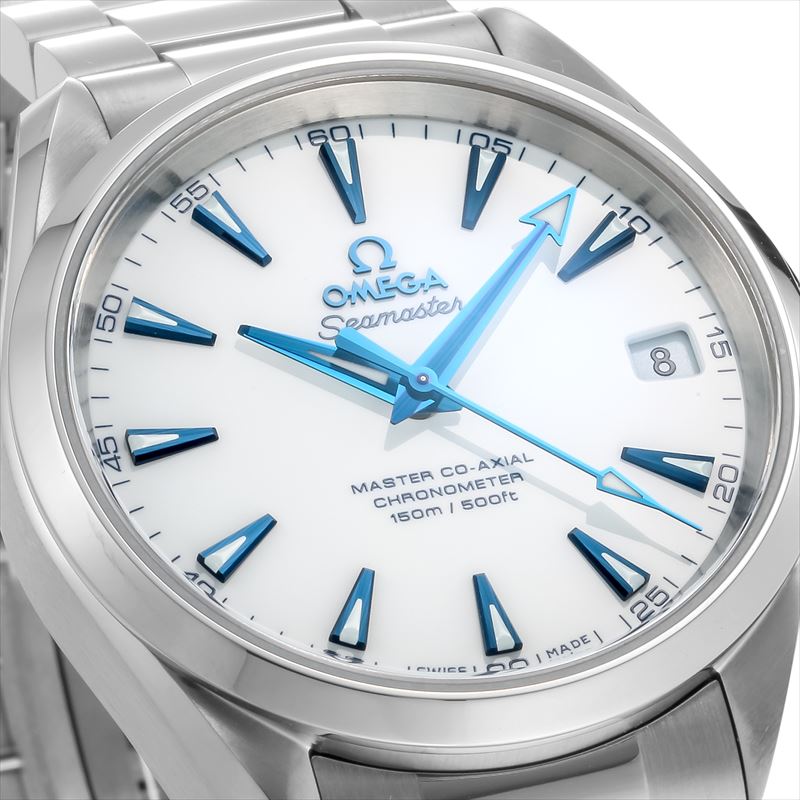 オメガ OMEGA 腕時計 メンズ SEAMASTER AQUA TERRA シーマスター アクアテラ 150M防水グッドプラネット ホワイト 231.90.39.21.04.001