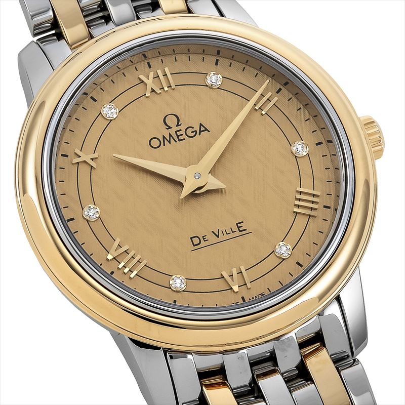 オメガ OMEGA 腕時計 レディース De Ville デ・ヴィル シャンパーニュ 424.20.27.60.58.004