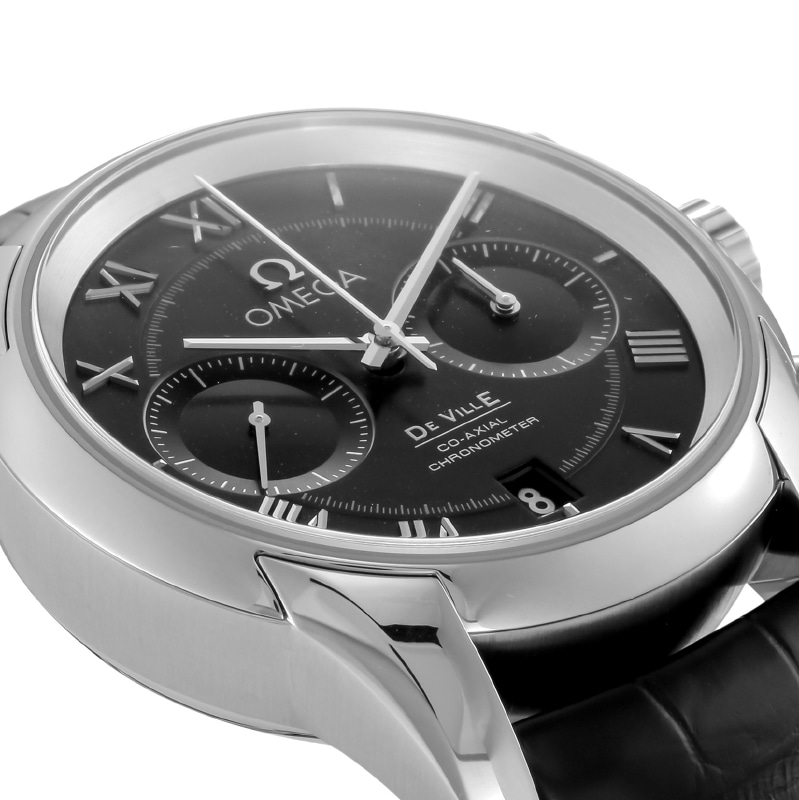 オメガ OMEGA 腕時計 メンズ De Ville デ・ヴィル 431.13.42.51.01.001 ブラック