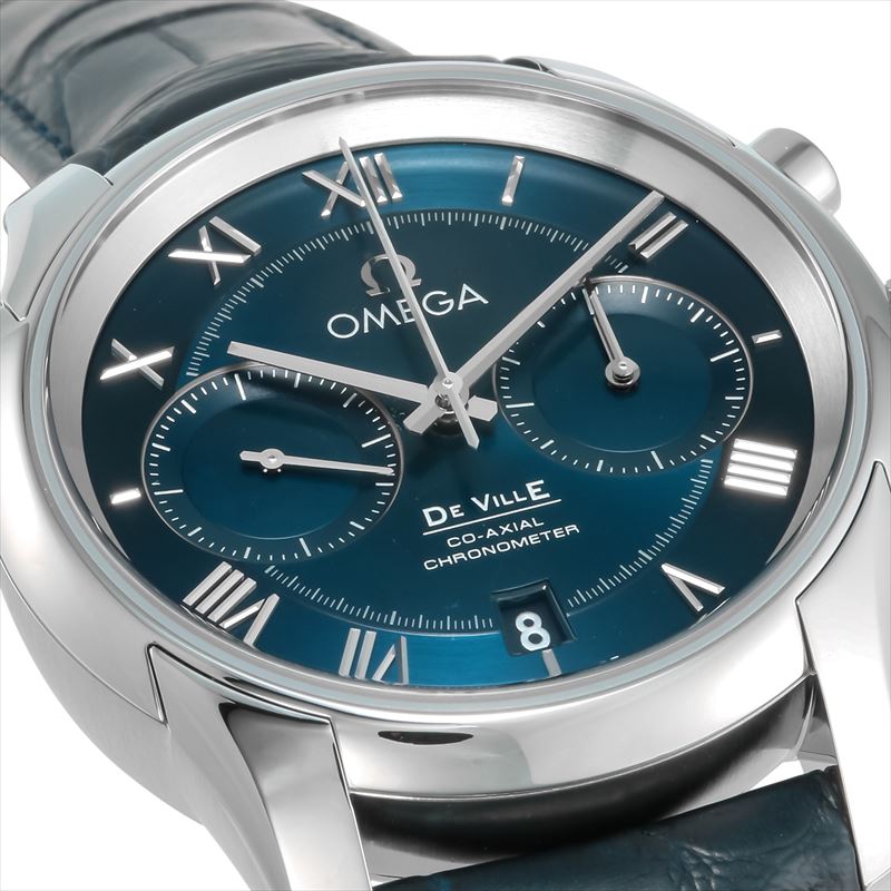 ブランドショップハピネス公式オンラインショップオメガ OMEGA 腕時計 メンズ De Ville デ・ヴィル ブルー 431.13.42