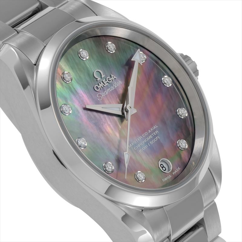 オメガ OMEGA 腕時計 レディース SEAMASTER AQUA TERRA シーマスター アクアテラ 150M防水 グレーパール 231.10.39.21.57.001