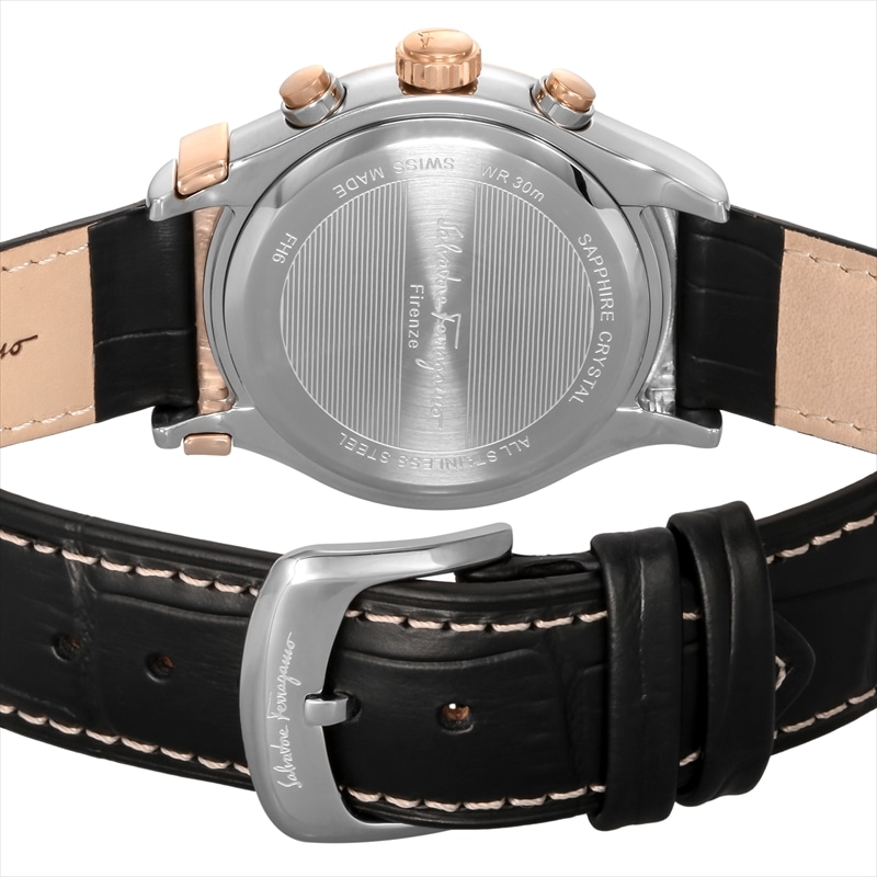 サルバトーレ フェラガモ Salvatore Ferragamo 腕時計 メンズ 1898 FH6030016 ブラック