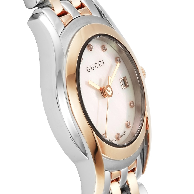 グッチ GUCCI 腕時計 レディース G-CLASS Gクラス YA055536 ピンクパール