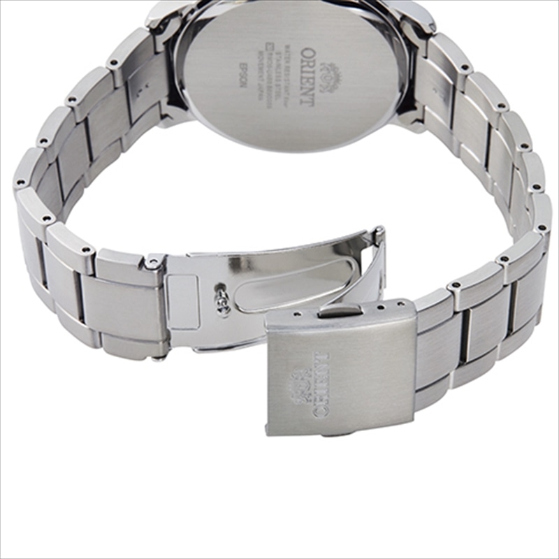 オリエント ORIENT 腕時計 メンズ CONTEMPORARY コンテンポラリー RN-KV0302S ホワイト ステンレススティール