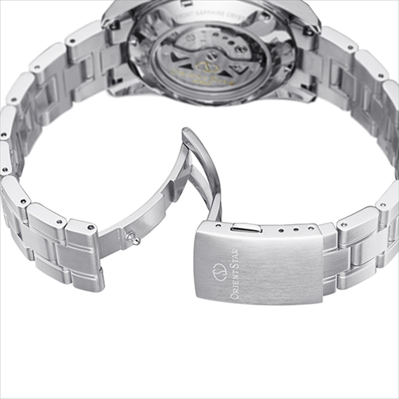 オリエントスター ORIENT STAR 腕時計 メンズ STANDARD スタンダード RK-AU0006S ホワイト ケース素材
