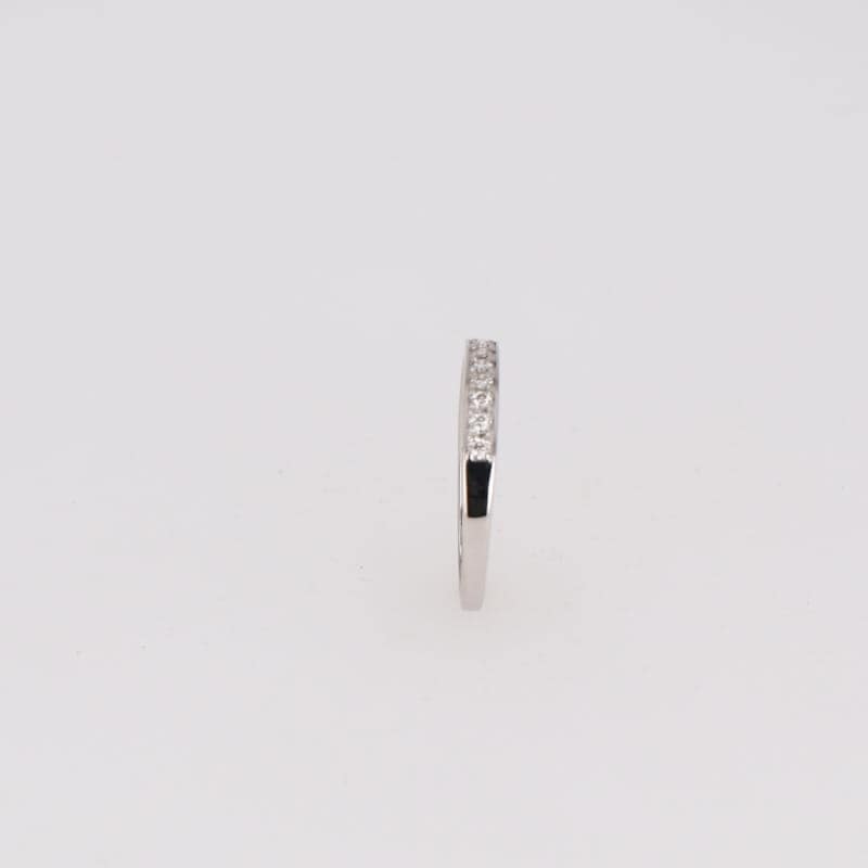 【 エイチアンドディ 】 プラチナ PT 900 0.15ct ダイヤモンド リング