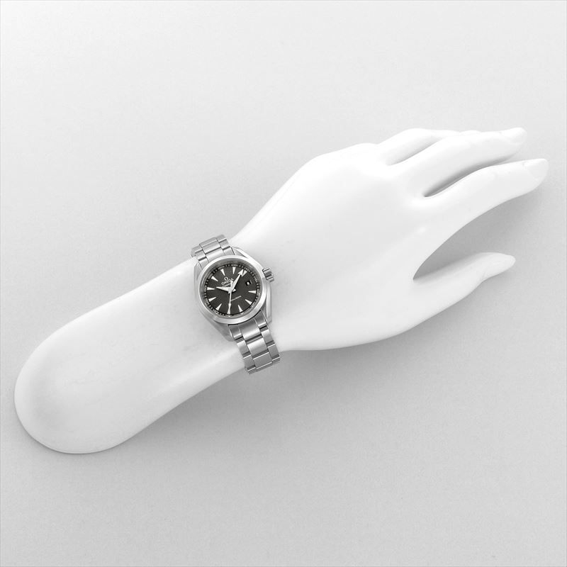オメガ OMEGA 腕時計 レディース SEAMASTER AQUA TERRA シーマスター アクアテラ 150M防水 グレー 231.10.30.60.06.001