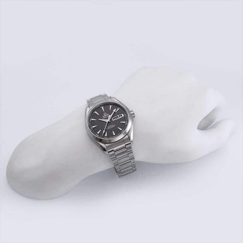オメガ OMEGA 腕時計 メンズ SEAMASTER AQUA TERRA シーマスター アクアテラ 150M防水 ブラック 231.10.43.22.06.001