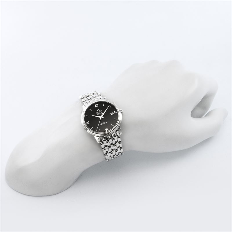 オメガ OMEGA 腕時計 メンズ De Ville デ・ヴィル ブラック 424.10.37.20.01.001