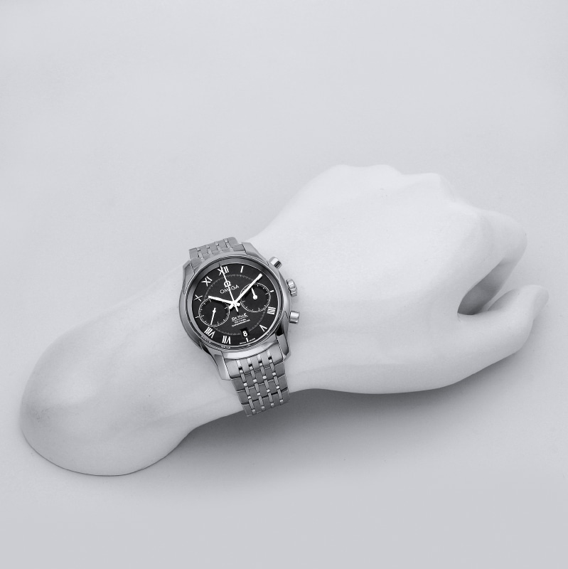 オメガ OMEGA 腕時計 メンズ De Ville デ・ヴィル 431.10.42.51.01.001 ブラック