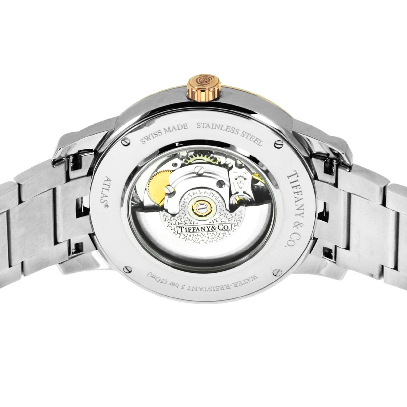 Tiffany & Co. ティファニー メンズ腕時計 AtlasDome Z1810.68.15A21A00A シルバー