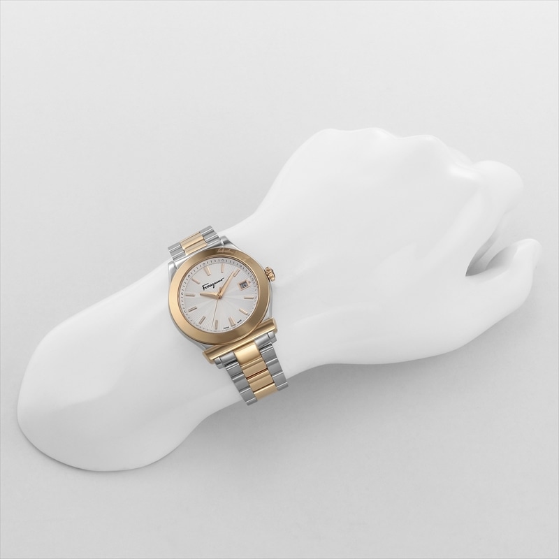 サルバトーレ フェラガモ Salvatore Ferragamo 腕時計 メンズ1898 FF3070014 シルバー