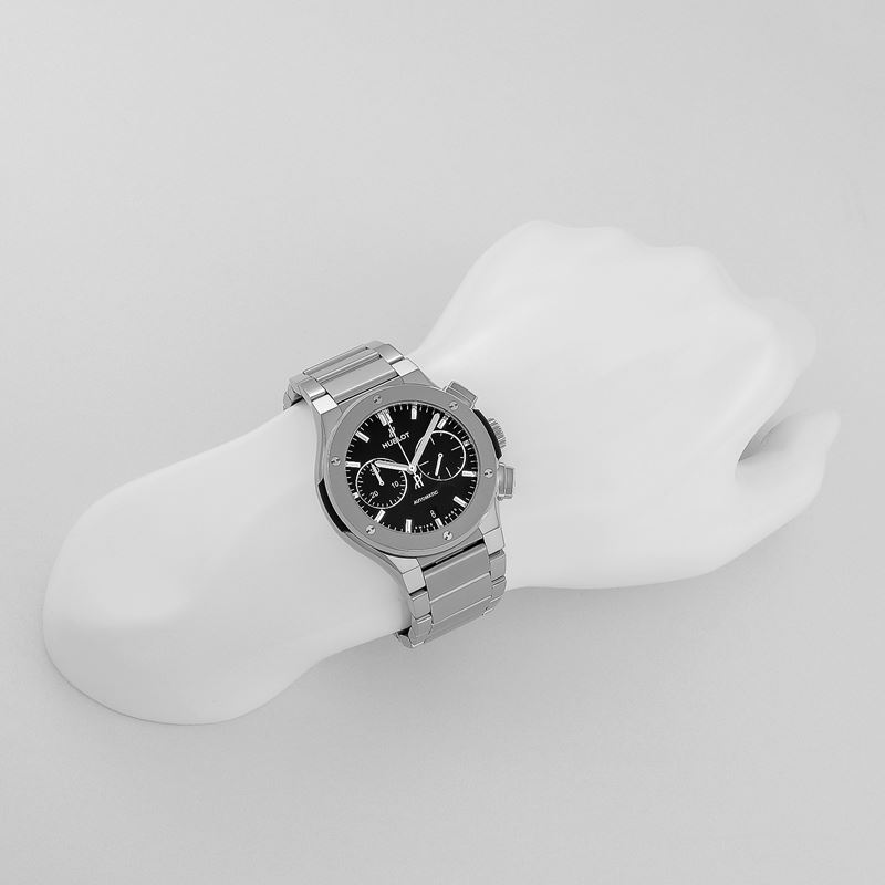 ウブロ HUBLOT 腕時計 メンズ CLASSIC FUSION TITANIUM CHRONOGRAPH クラシック フュージョン チタニウム クロノグラフ 520.NX.1170.NX