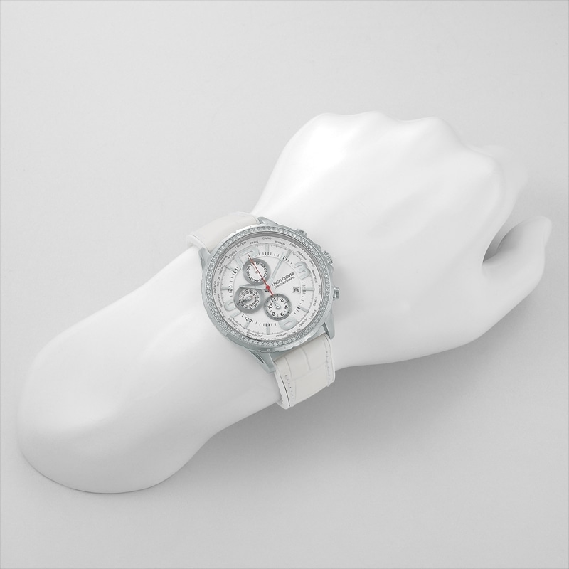 エンジェルクローバー Angel Clover メンズ腕時計 MO44SWH-WH モンド ホワイト