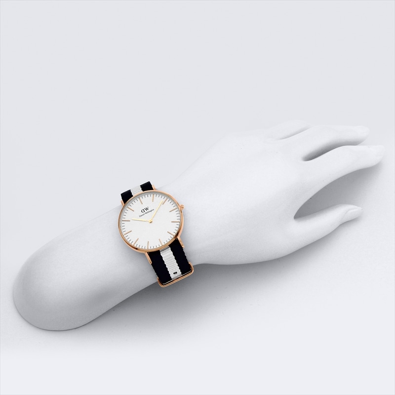 ダニエル ウェリントン DANIEL WELLINGTON 腕時計 ユニセックス Classic Glasgow DW00100031 ホワイト