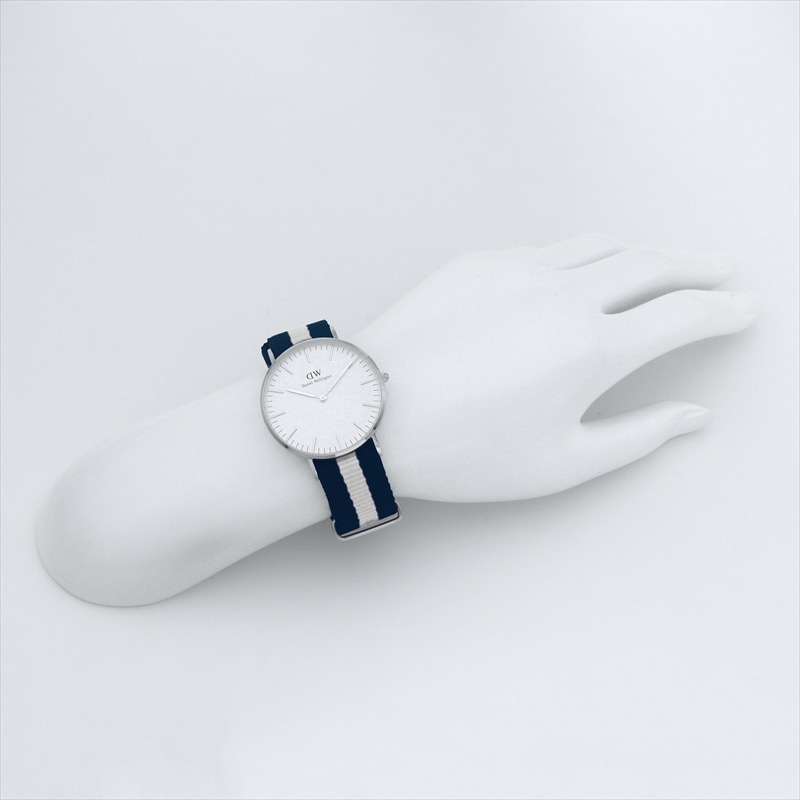 ダニエル ウェリントン DANIEL WELLINGTON 腕時計 ユニセックス Classic Glasgow DW00100047 ホワイト