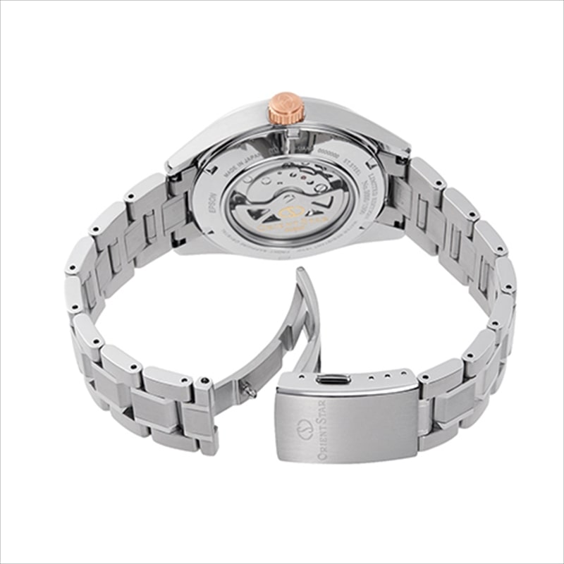 オリエントスター ORIENT STAR メンズ 腕時計 MODERN SKELETON モダン スケルトン 限定モデル RK-AV0116L ネイビー ステンレススティール