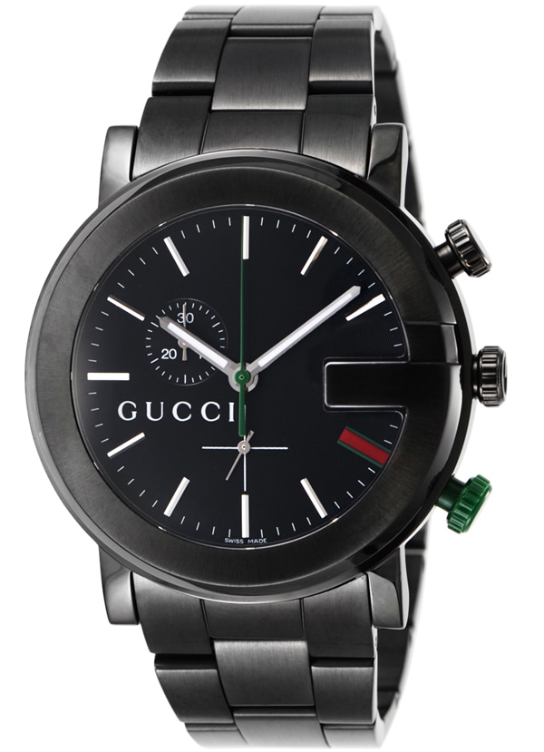 グッチ GUCCI 腕時計 メンズ G-CHRONO Gクロノ ブラック YA101331