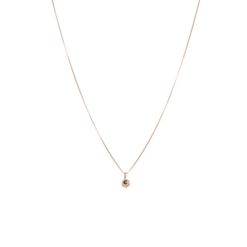 【 シンプルダイヤモンド 】 K18 ピンクゴールド PG 0.2ct ダイヤモンド ネックレス