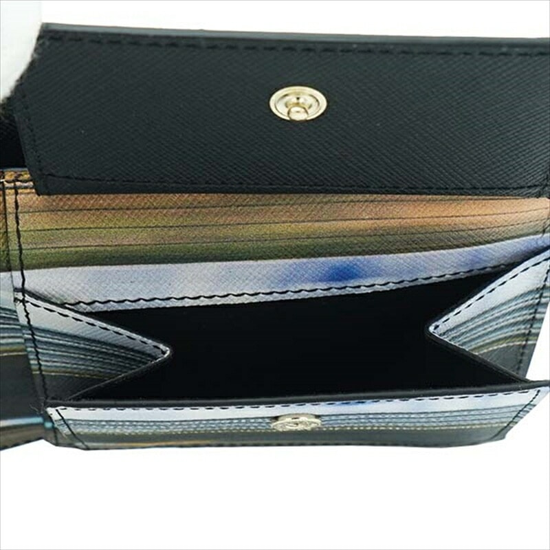 ブランドショップハピネス公式オンラインショップポール スミス Paul Smith 二つ折財布 ブラック M1A4833(AMINRC