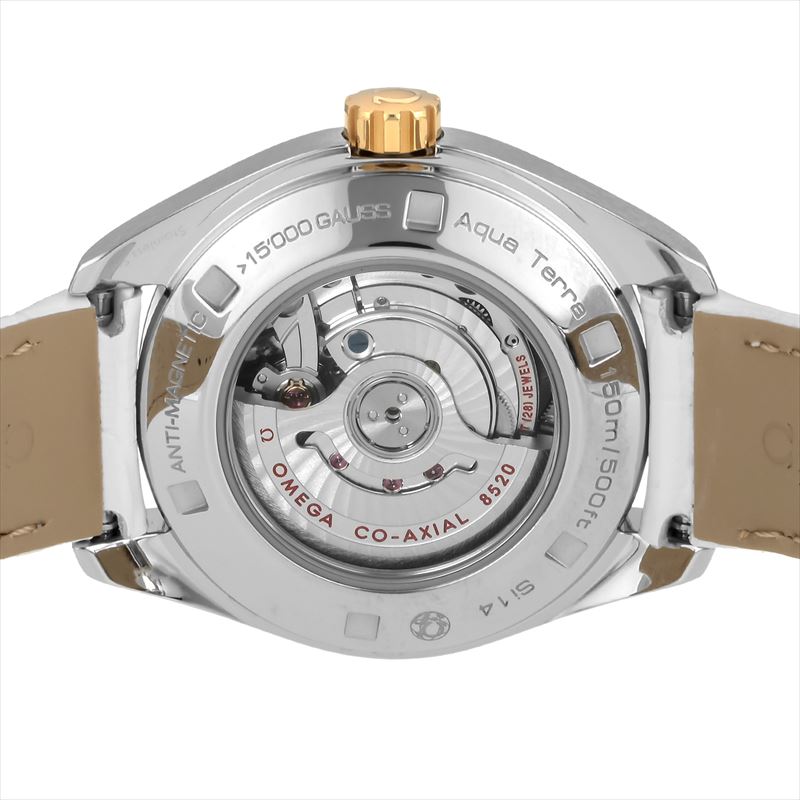 オメガ OMEGA 腕時計 レディース SEAMASTER AQUA TERRA シーマスター アクアテラ 150M防水 ホワイトパール 231.23.34.20.55.002