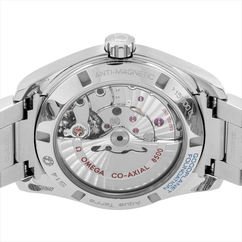 オメガ OMEGA 腕時計 メンズ SEAMASTER AQUA TERRA シーマスター アクアテラ 150M防水グッドプラネット ホワイト 231.90.39.21.04.001