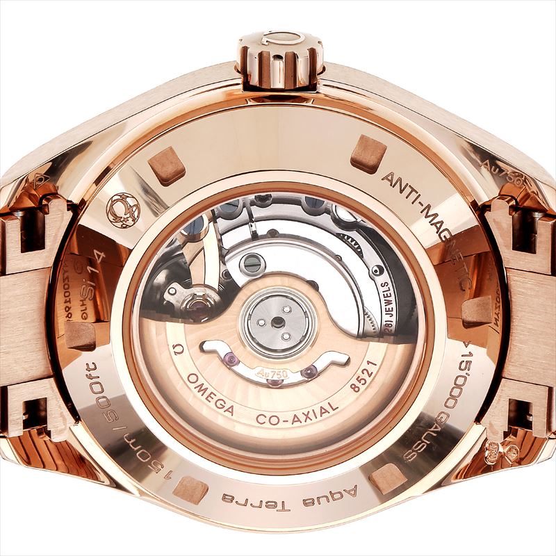 オメガ OMEGA 腕時計 レディース SEAMASTER AQUA TERRA シーマスター アクアテラ ホワイトパール 231.50.34.20.55.001