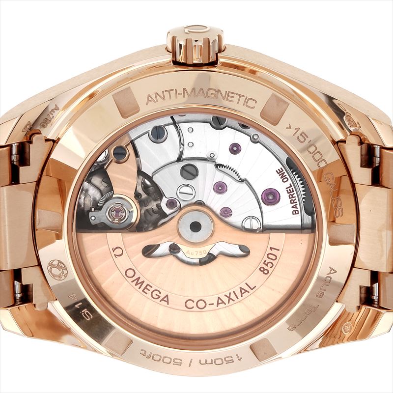 オメガ OMEGA 腕時計 レディース SEAMASTER AQUA TERRA シーマスター アクアテラ ホワイトパール 231.55.39.21.55.001