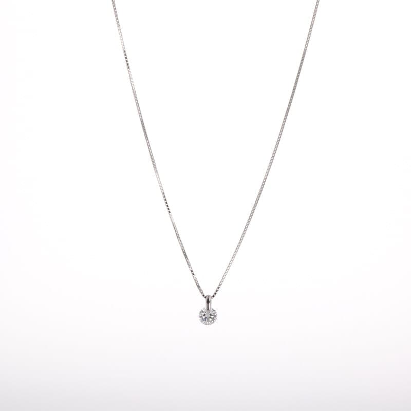 【 お値打ちジュエリー 】 プラチナ PT 0.5ct ダイヤモンド ネックレス