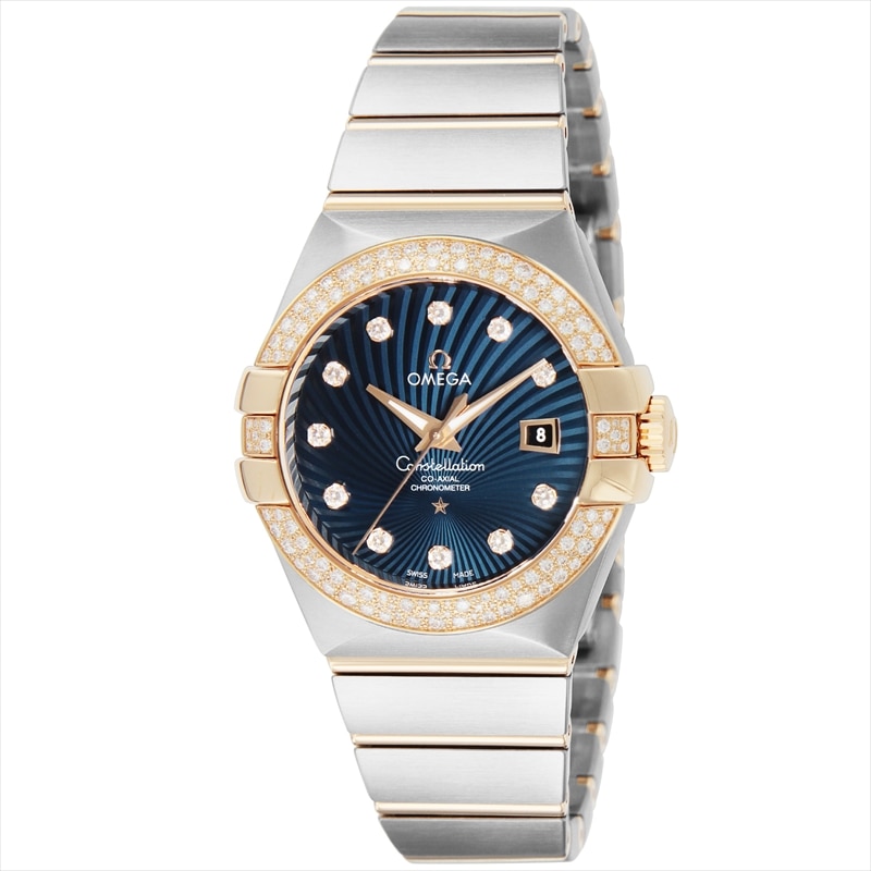 オメガ OMEGA レディース腕時計 コンステレーション 123.25.31.20.53.001: 腕時計｜ブランドショップハピネス