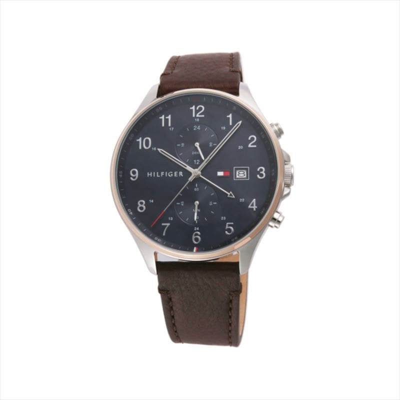 ブランドショップハピネス公式オンラインショップトミー ヒルフィガー TOMMY HILFIGER 腕時計 メンズ WEST 1791712  ブルー(NV_BRカワ): 腕時計｜ブランドショップハピネス