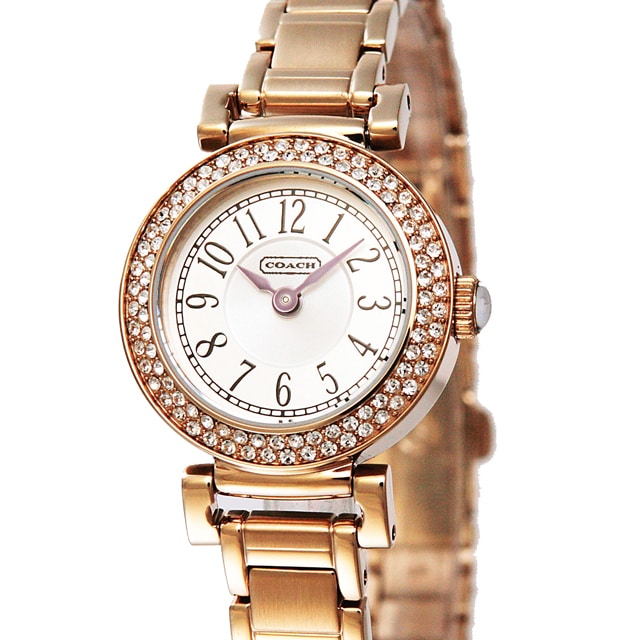COACH コーチ レディース 腕時計 14501904 WH(ゴールド×ホワイト): 腕時計｜ブランドショップハピネス