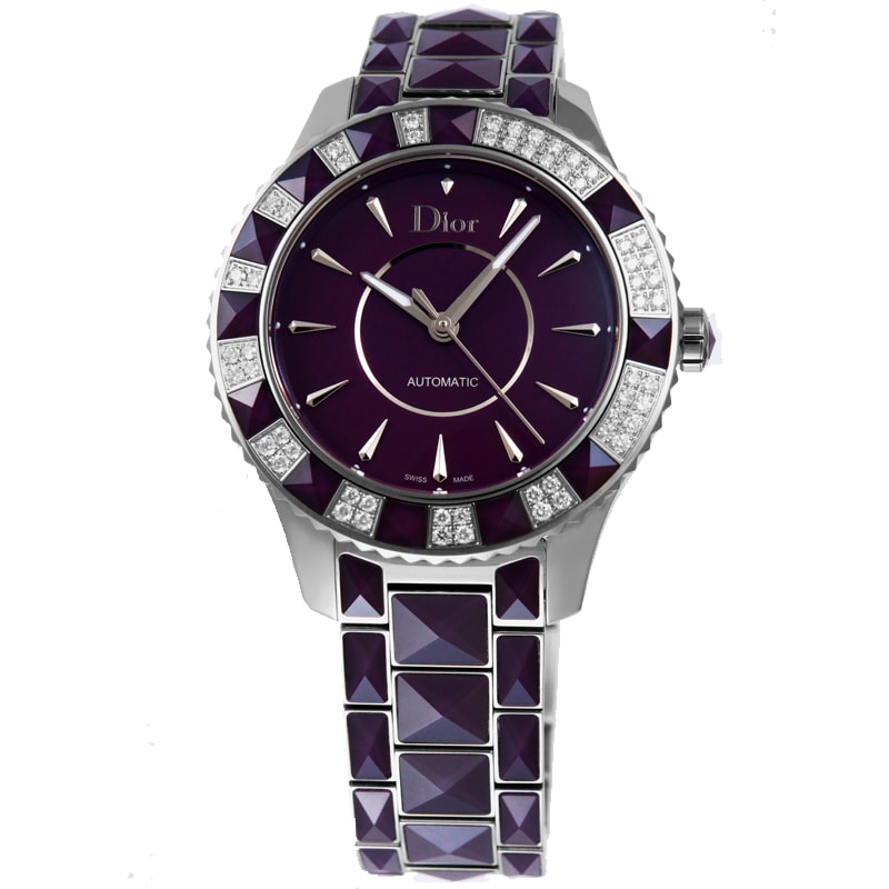 ディオール Dior 腕時計 ユニセックス クリスタル 144515M001 PU/ダイヤ
