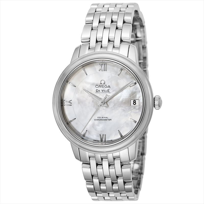 オメガ OMEGA 腕時計 レディース De Ville デ・ヴィル ホワイト 424.10.33.20.05.001
