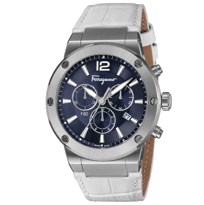 フェラガモ FERRAGAMO 腕時計 メンズ Fｰ80 Fｰ80 SFEX00119 ブルー