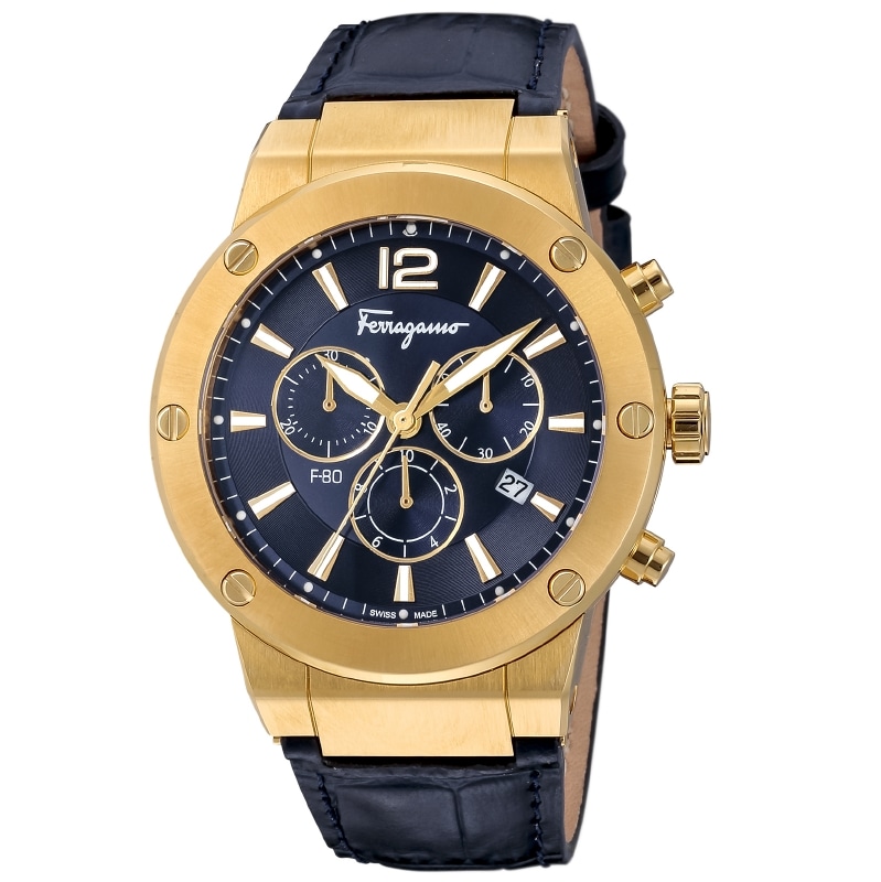 フェラガモ FERRAGAMO 腕時計 メンズ Fｰ80 Fｰ80 SFEX00319 ブルー