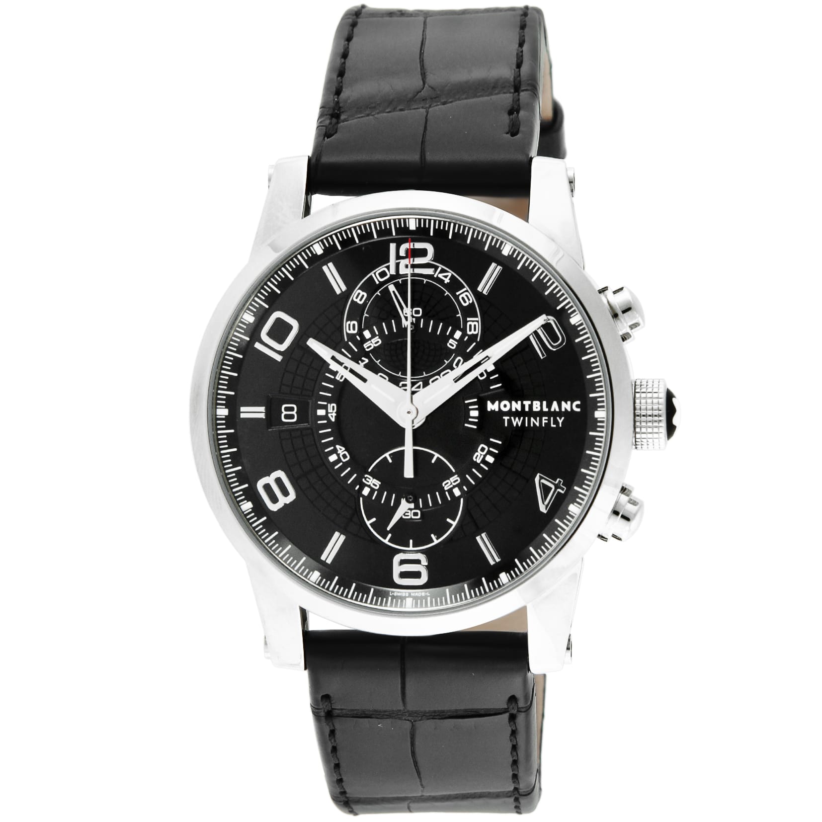 Montblanc モンブラン 腕時計 TIMEWALKER ブラック 105077: 腕時計｜ブランドショップハピネス