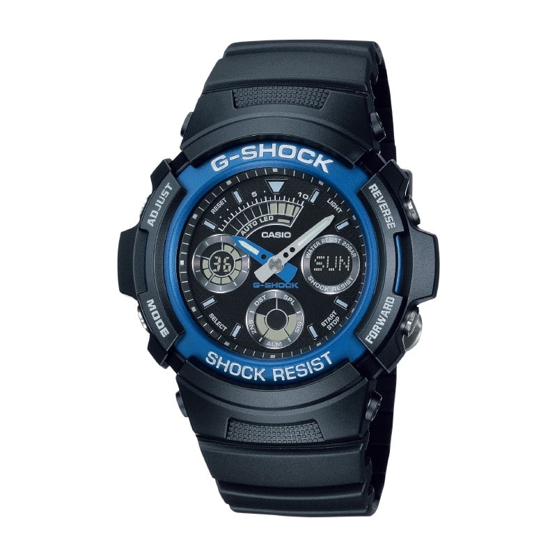 CASIO カシオ メンズ 腕時計 G-SHOCK AW-591-2AJF ブラック/ブラック