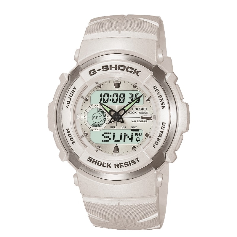 CASIO カシオ メンズ 腕時計 G-SHOCK G-300LV-7AJF ホワイト/ホワイト