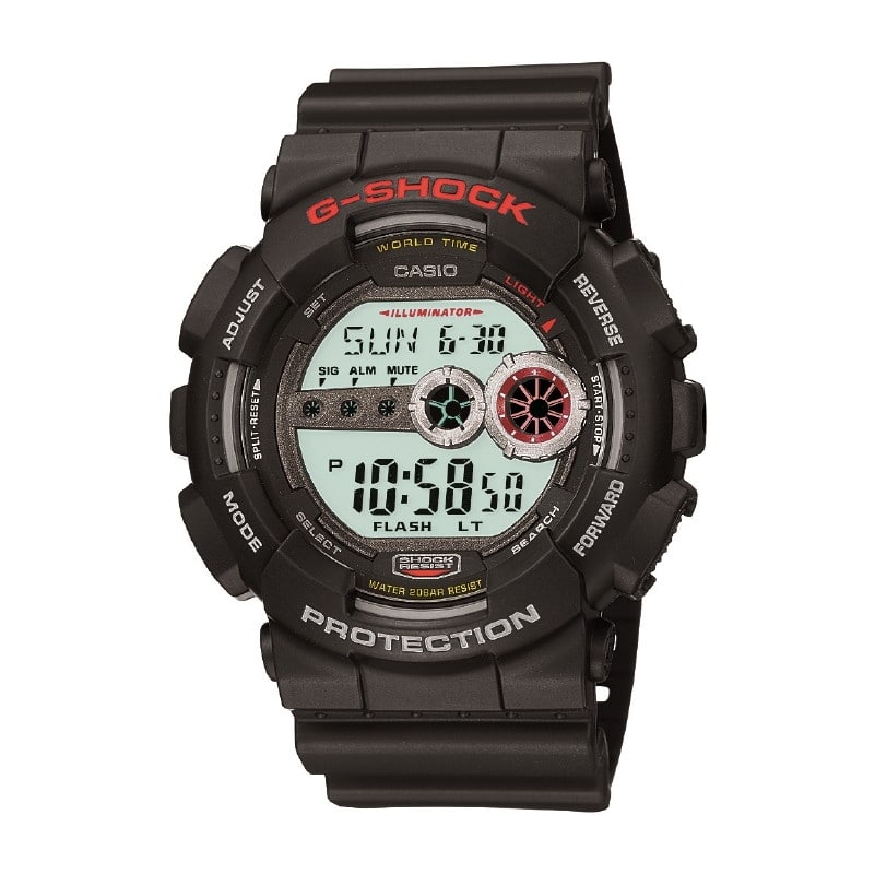 CASIO カシオ メンズ 腕時計 G-SHOCK GD-100-1AJF ブラック/ブラック
