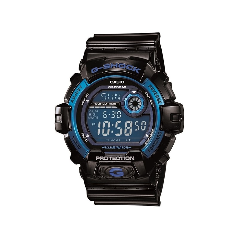カシオ CASIO G-SHOCK ジーショック Gショック 腕時計 メンズ  G-8900A-1JF ブルー/ブラック