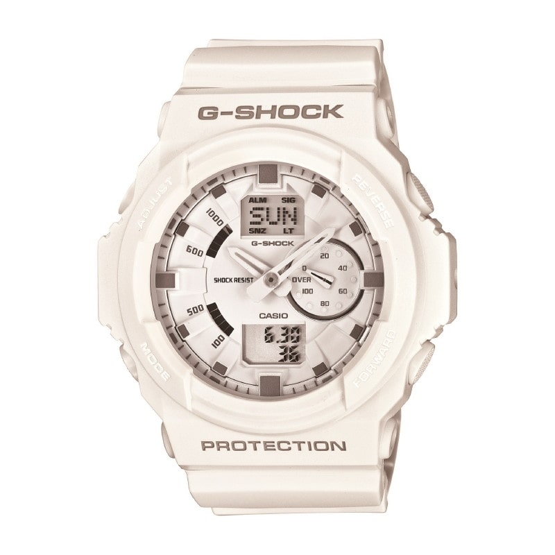 CASIO カシオ メンズ 腕時計 G-SHOCK GA-150-7AJF ホワイト/ホワイト