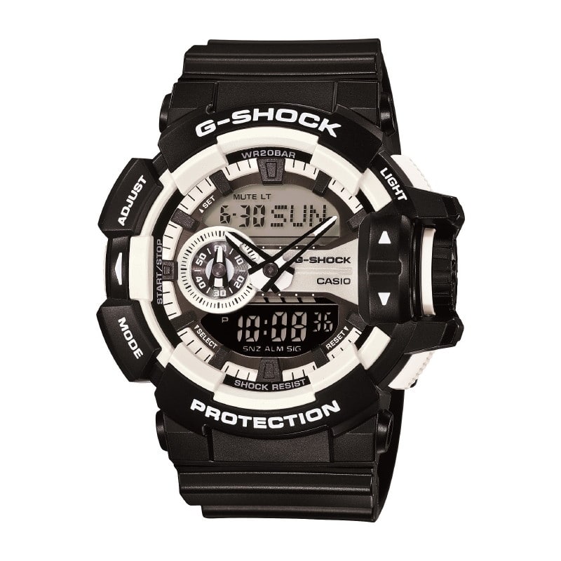 カシオ CASIO G-SHOCK ジーショック Gショック 腕時計 メンズ GA-400-1AJF ホワイト/ブラック